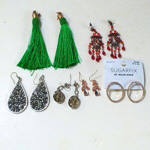 Fun Christmas sparkle earrings (6)